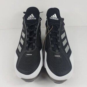 Men's FY4178 Adidas Icon 7 Boost Metal Baseball Cleats Size 12.5 Black & White